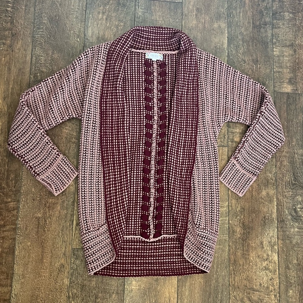 Pink Rose Cardigan